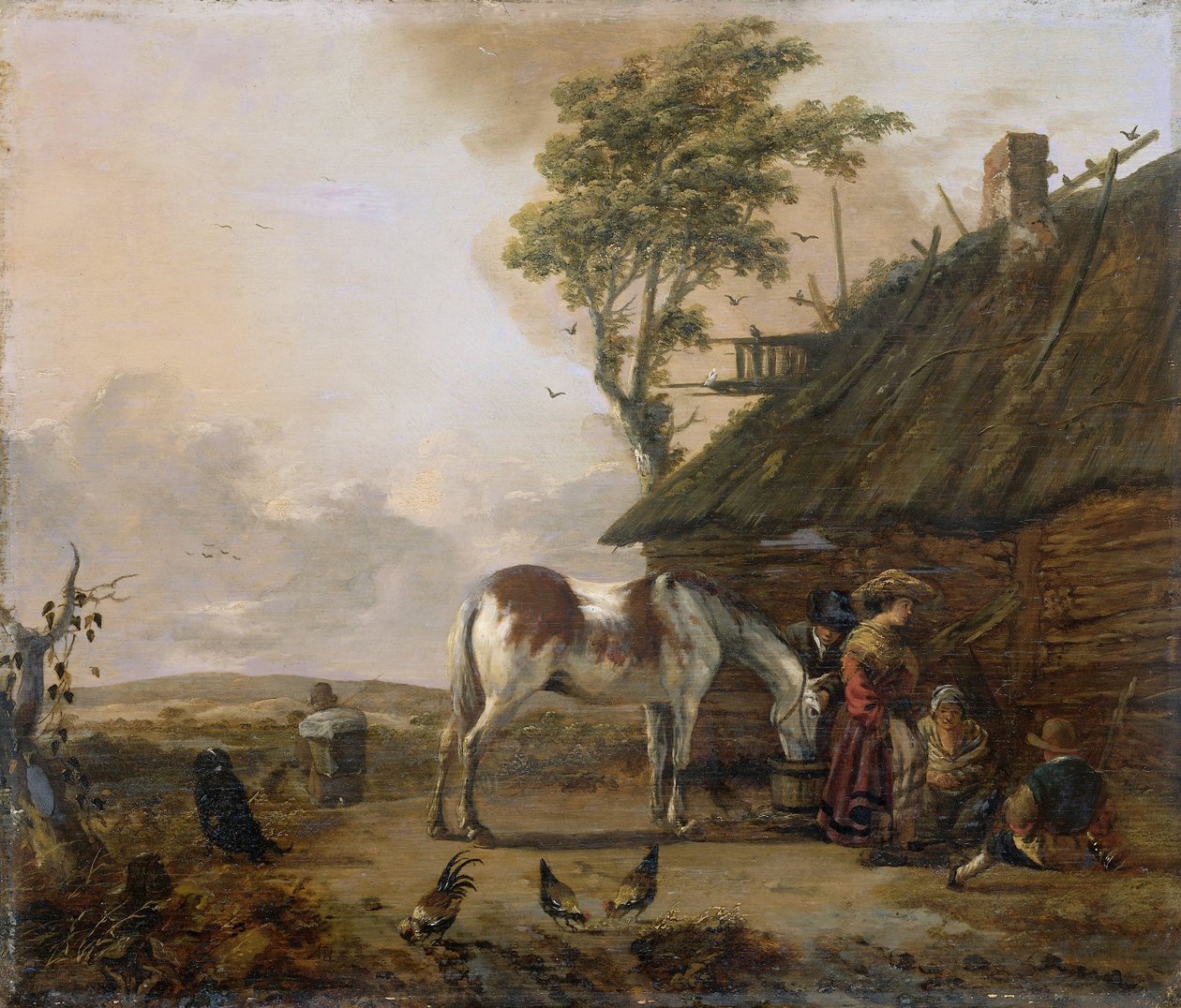 Benekli At by Jan Wouwerman