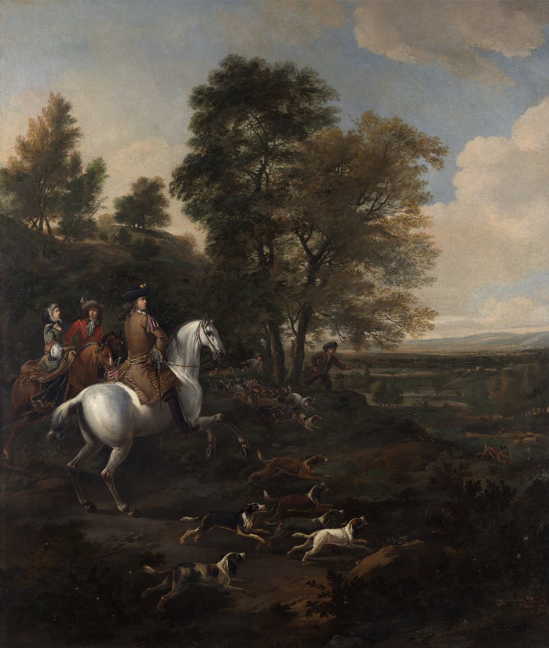 Tavşan Avı, c.1690 by Jan Wyck