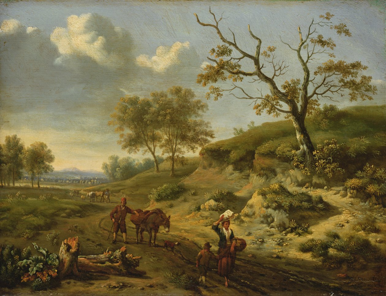 Manzara, 1659 by Jan Wiynants