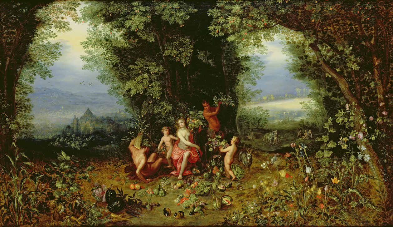 Dünya Alegori by Jan and Balen, Hendrik van Brueghel