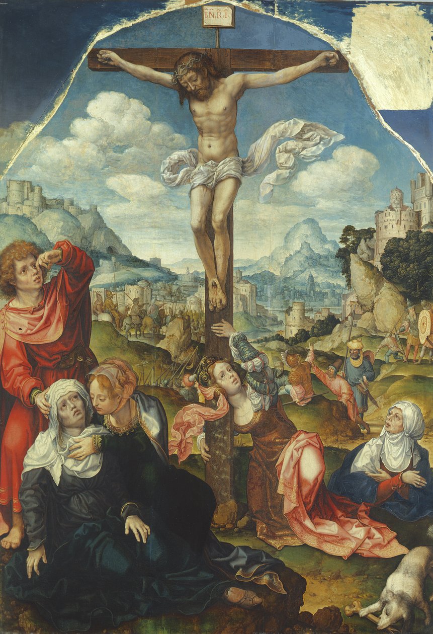 Çarmıha Gerilme by Jan Gossaert