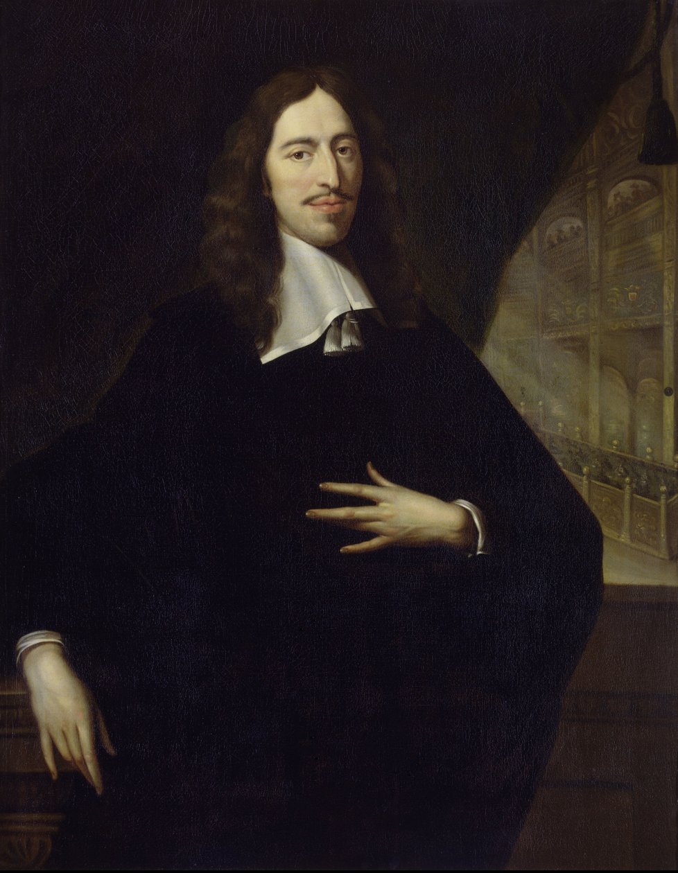Johan de Witt (1625-1672). Hollanda Büyük Emekli, 1643-1700 (tuval üzerine yağlı boya by Jan de Baen