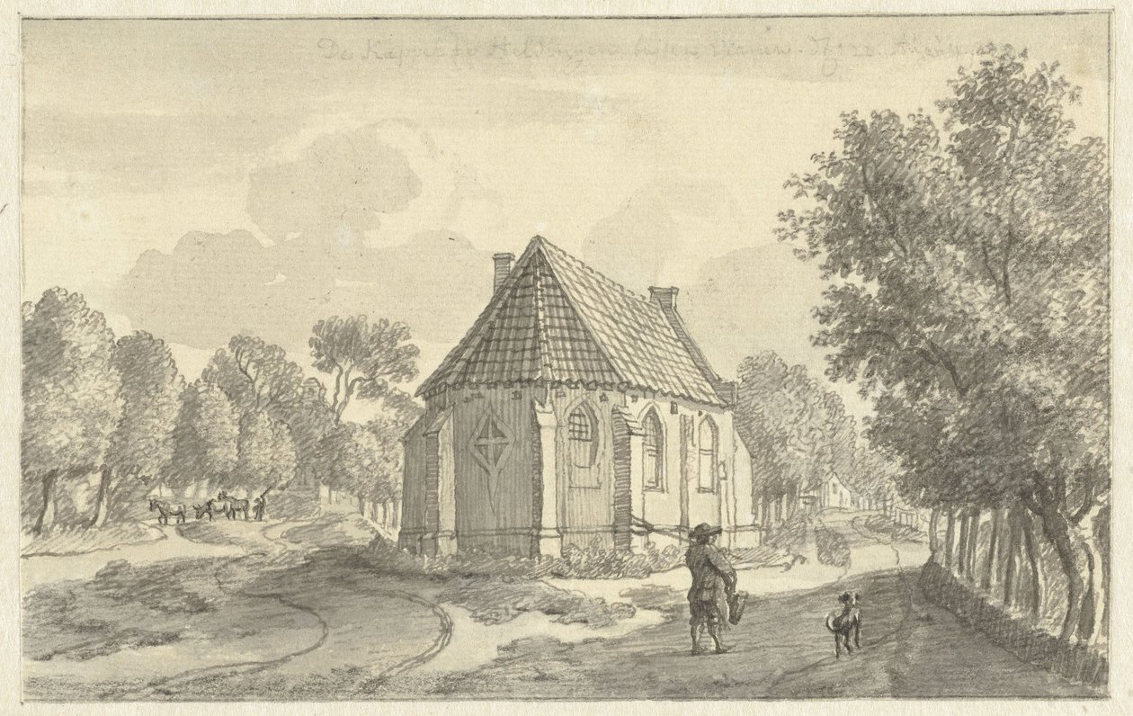 Vianen yakınlarındaki Helsdingen kilisesi by Jan de Beijer