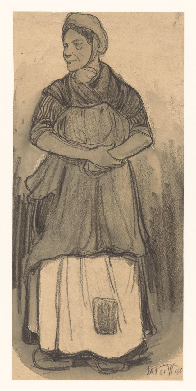 Dişi by Jan de Waardt (signed by artist)