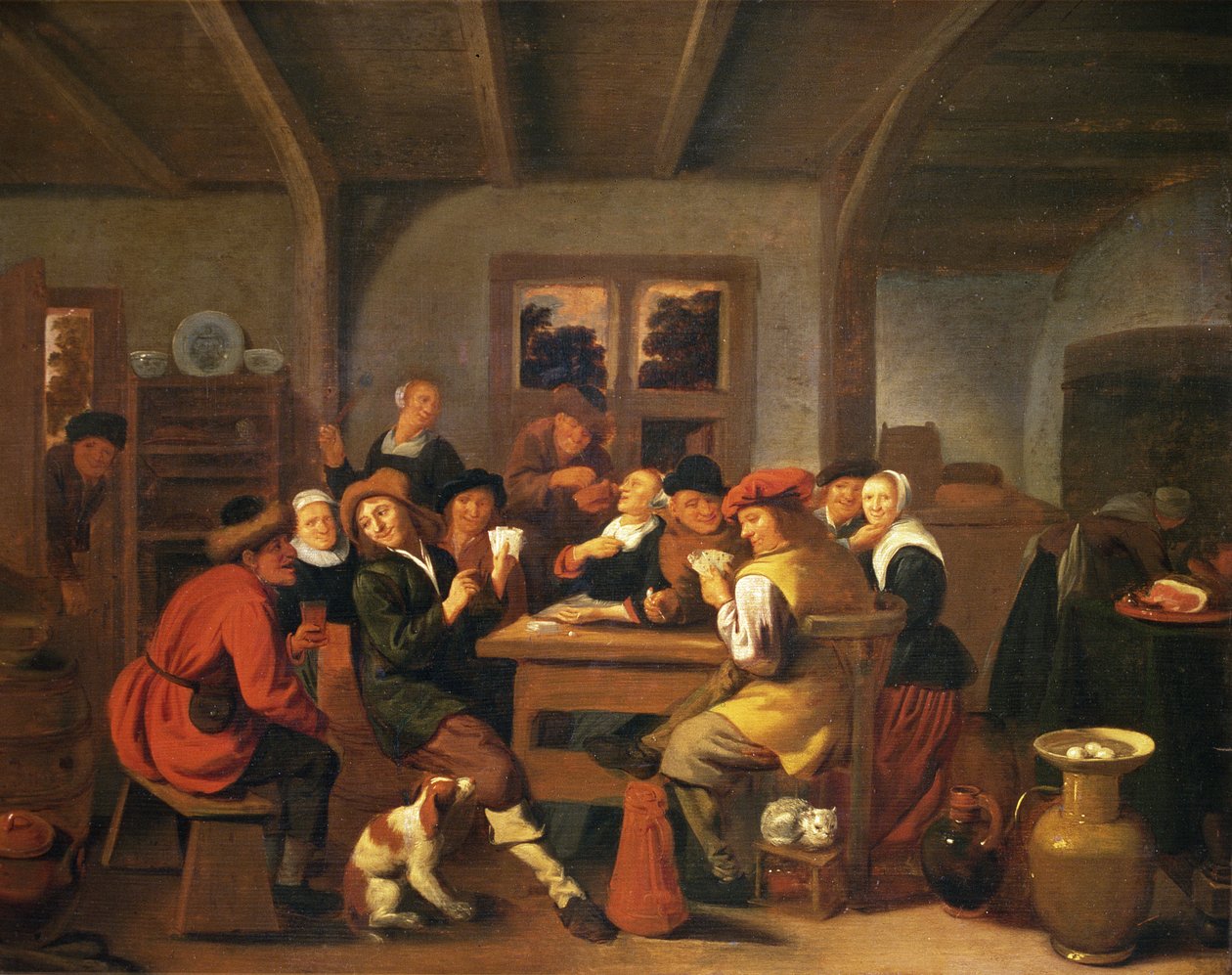 131-0635454 Mutlu Bir Parti by Jan or Johannes Hals