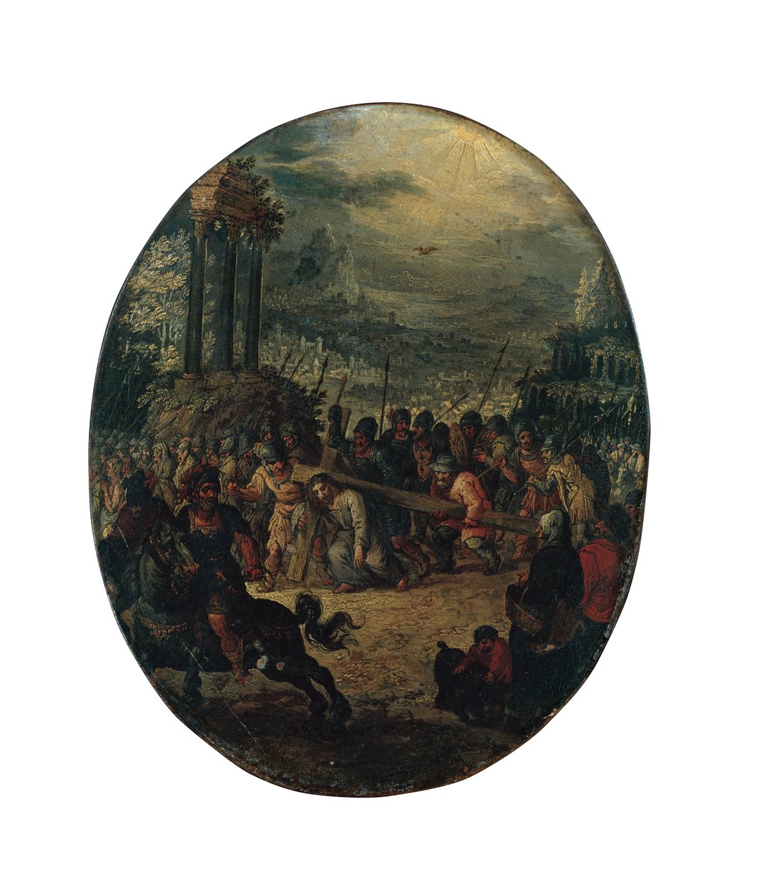 Calvary Yolunda İsa by Jan the Elder Brueghel