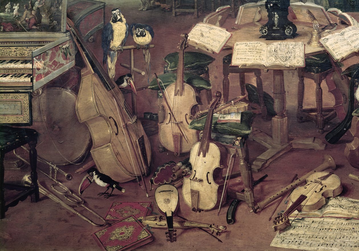 Duruşma, 1617 (55898 ayrıntısı) by Jan the Elder Brueghel