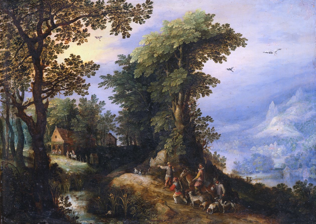 Avdan Dönüş by Jan the Elder Brueghel