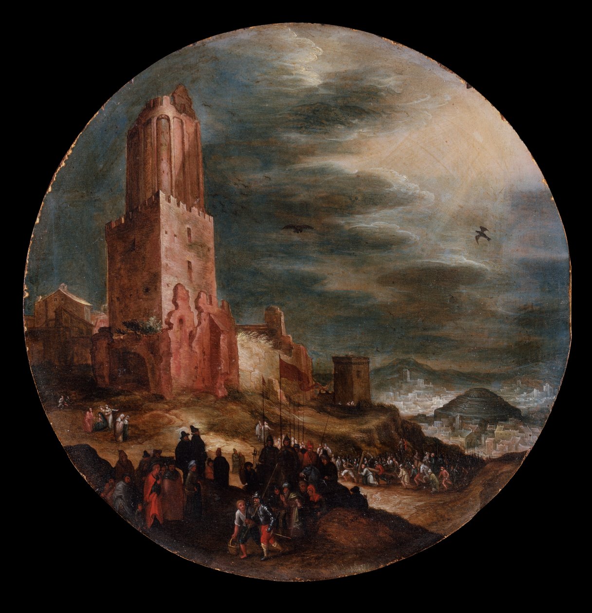 Golgota Yolu, c.1600 by Jan the Elder Brueghel