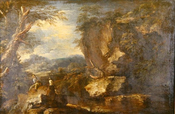 Kayalık Manzara (tuval üzerine yağlı boya) (ayrıca bkz. 242154) by Jan the Elder Brueghel