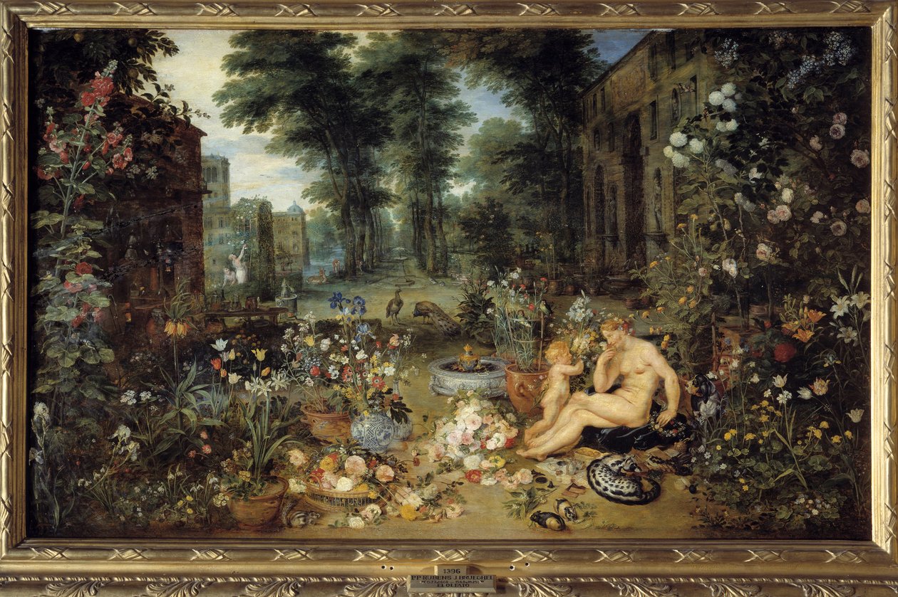 Koku. Beş duyunun alegorisi Resim Jan I Brueghel Dit De Velours (1568-1625) by Jan the Elder Brueghel