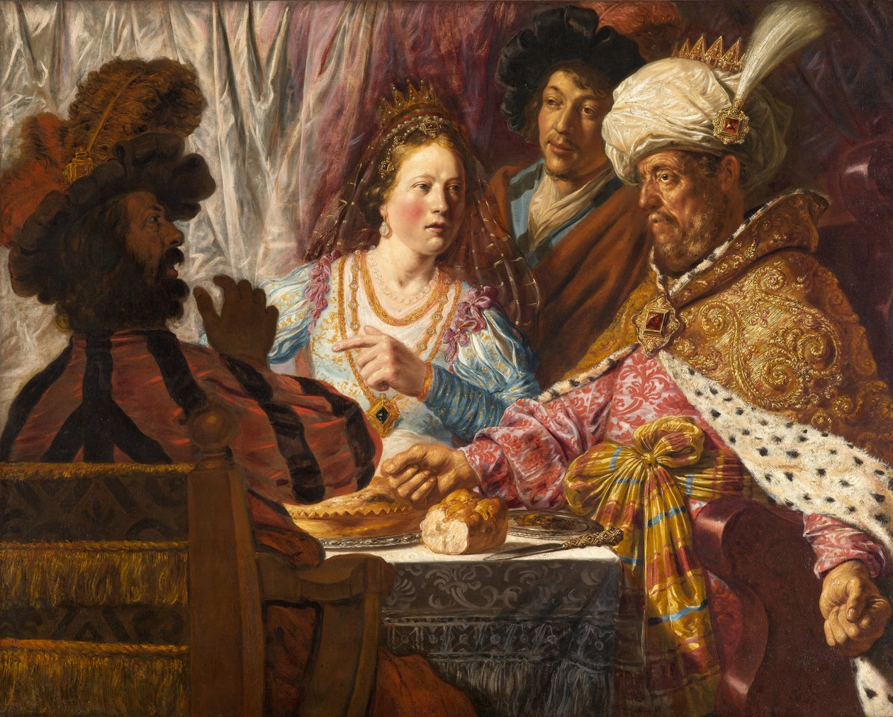 Ester Bayramı, c.1625 by Jan the Elder Lievens