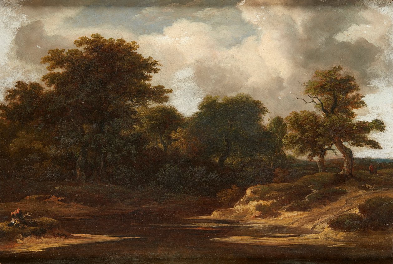 Sepette Karışık Çiçeklerden Bir Natürmort (tuval üzerine yağlı boya) by Jan van (after) Os