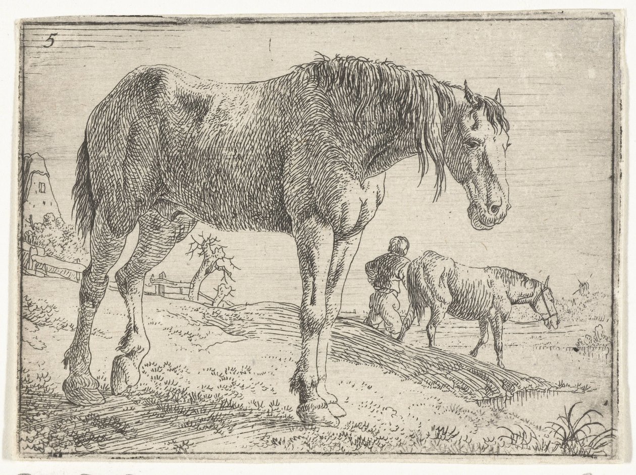 duran at Atlı manzaralar (dizi başlığı) by Jan van Aken
