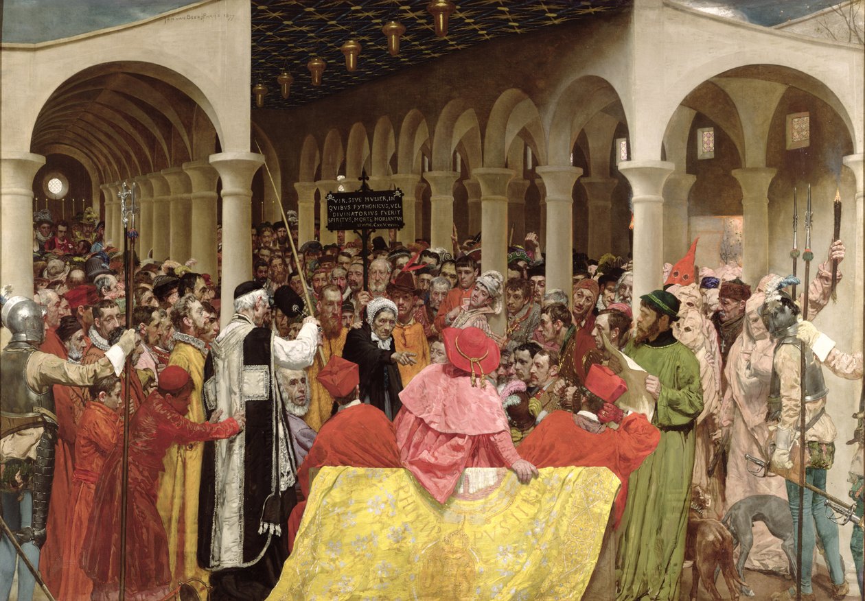 Granvelle ve Cadı by Jan van Beers