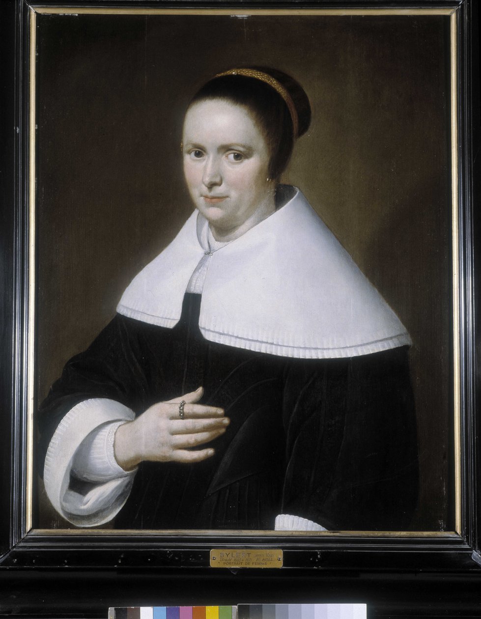 bir kadın portresi by Jan van Bijlert or Bylert