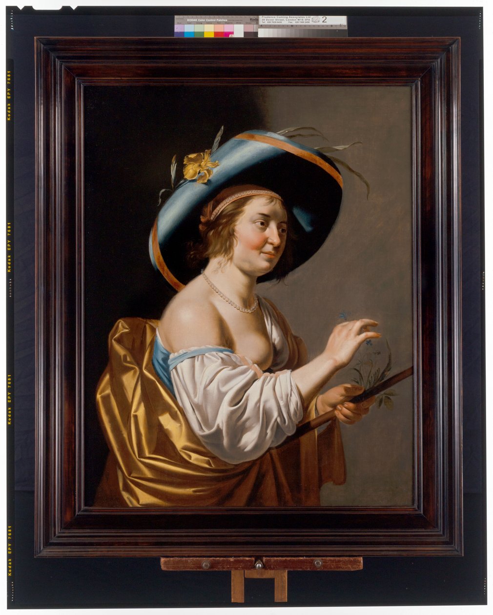 Bir Çobanın Yarı Figür Portresi by Jan van Bijlert or Bylert