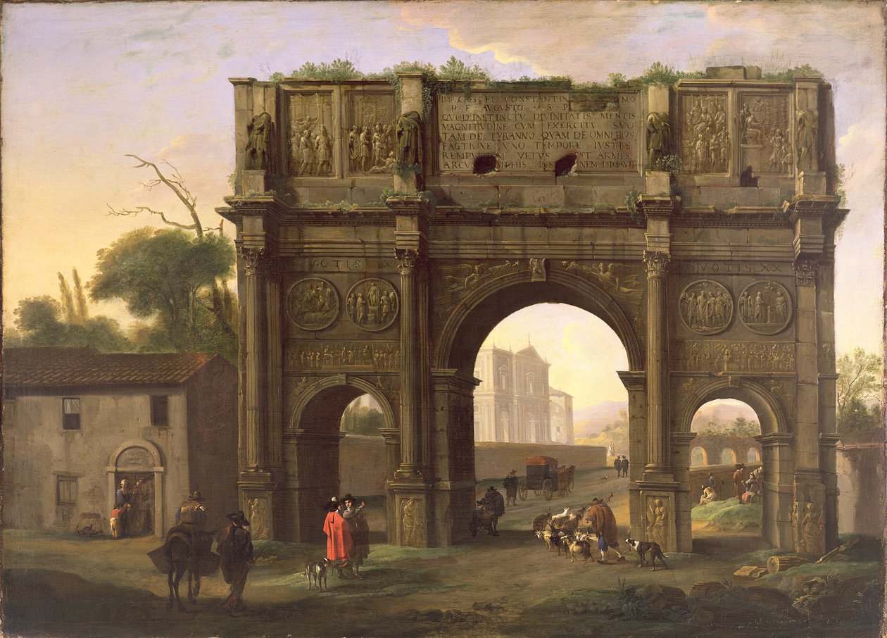 Konstantin Kemeri, Roma, c.1640'lar by Jan van Bike Miel
