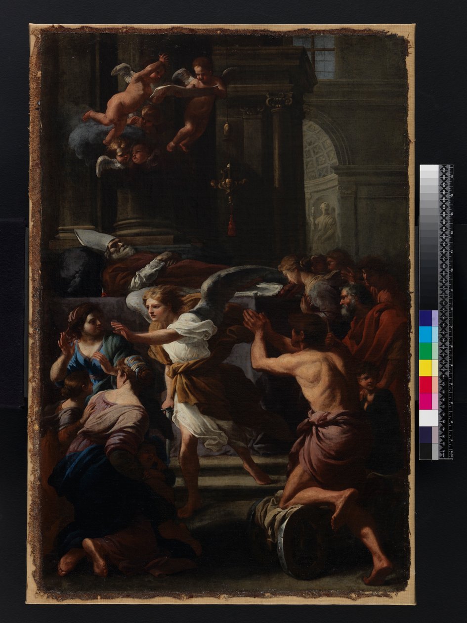 Aziz Lambert'e Saygı, 1648 by Jan van Bike Miel