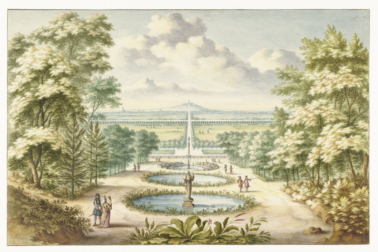 kuzeyde görülen Cleves Amfitiyatro, by Jan van Call (I)