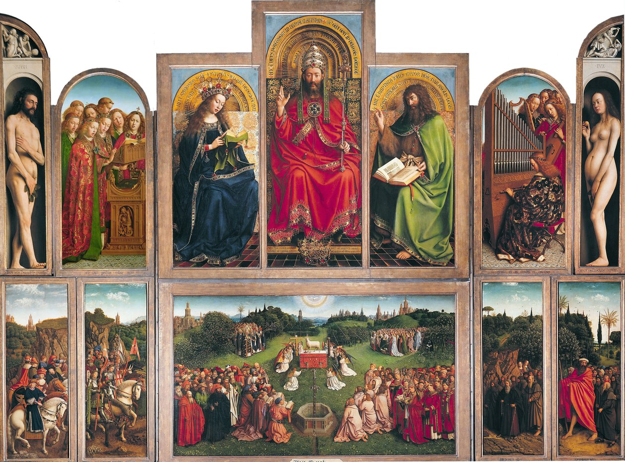 Gent Sunağı by Jan van Eyck