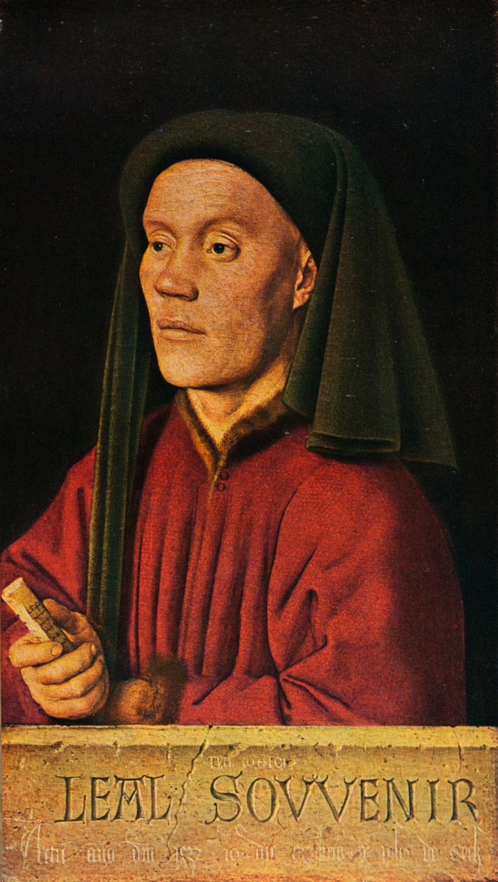 Bir Adamın Portresi Léal Hatıra, 1432, 1909 by Jan van Eyck