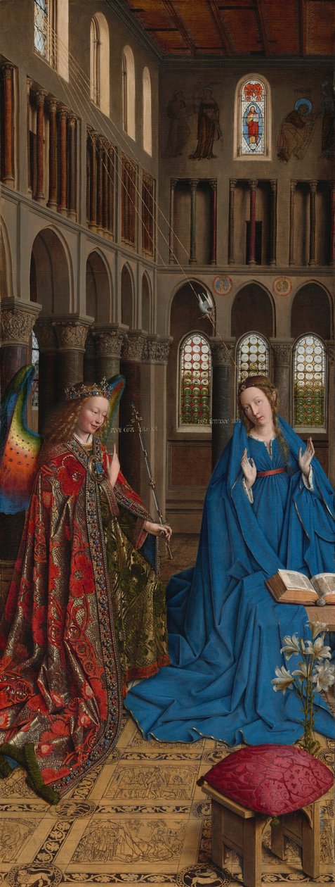Duyuru by Jan van Eyck