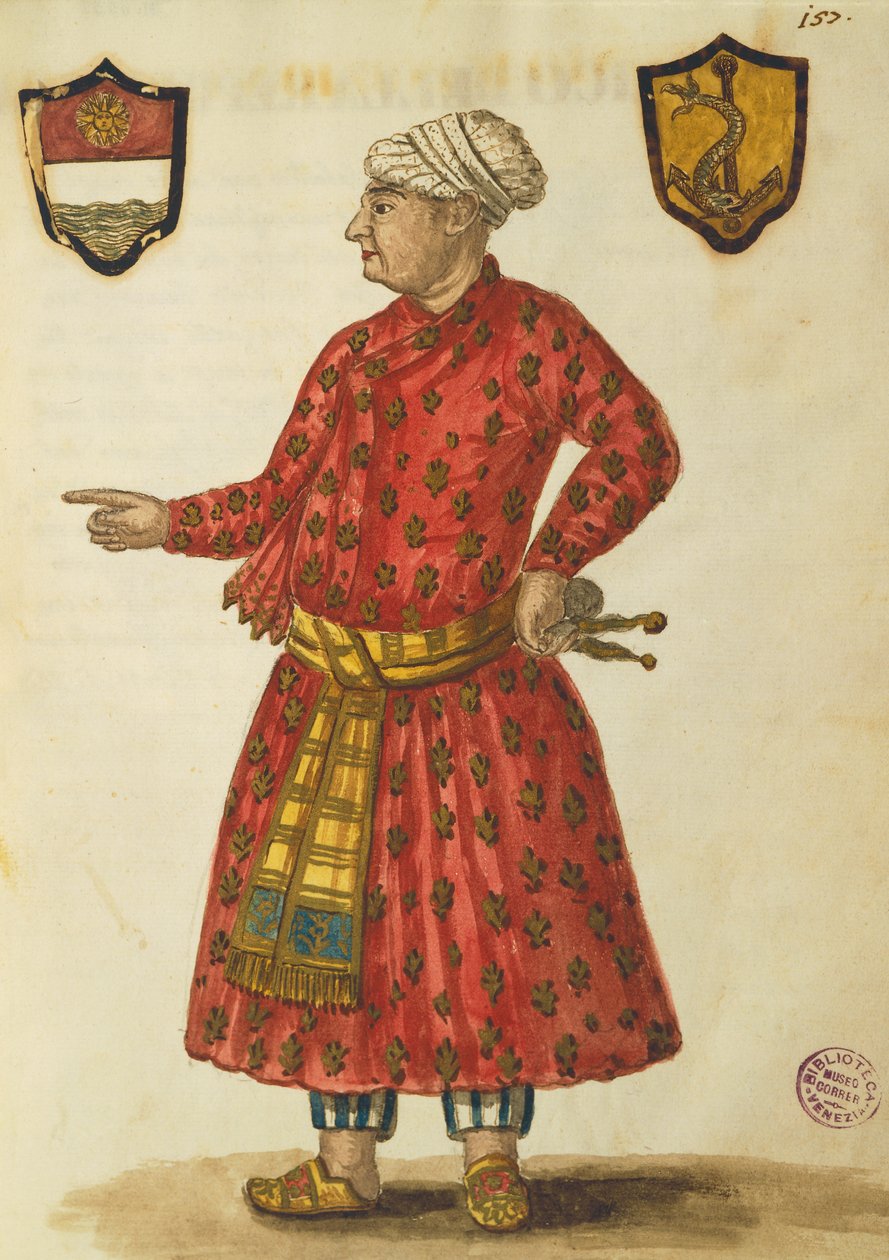 Antonio Manunzio, Babür bölgesinde, Jan Van Grevenbroeck tarafından, gravür by Jan van Grevenbroeck