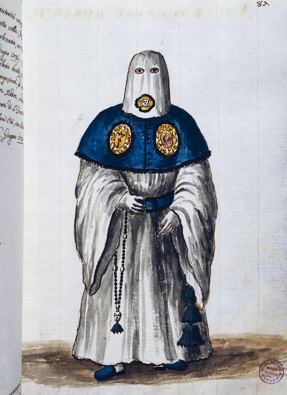 Giovanni di Grevembroch veya Grevenbroch (1731-1807) tarafından Venedik