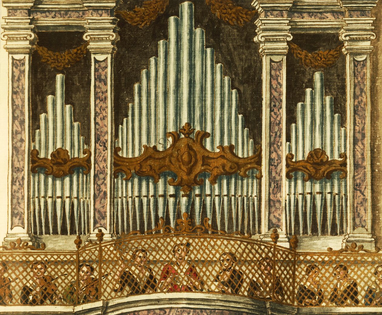 Organ, Giovanni Grevembroch