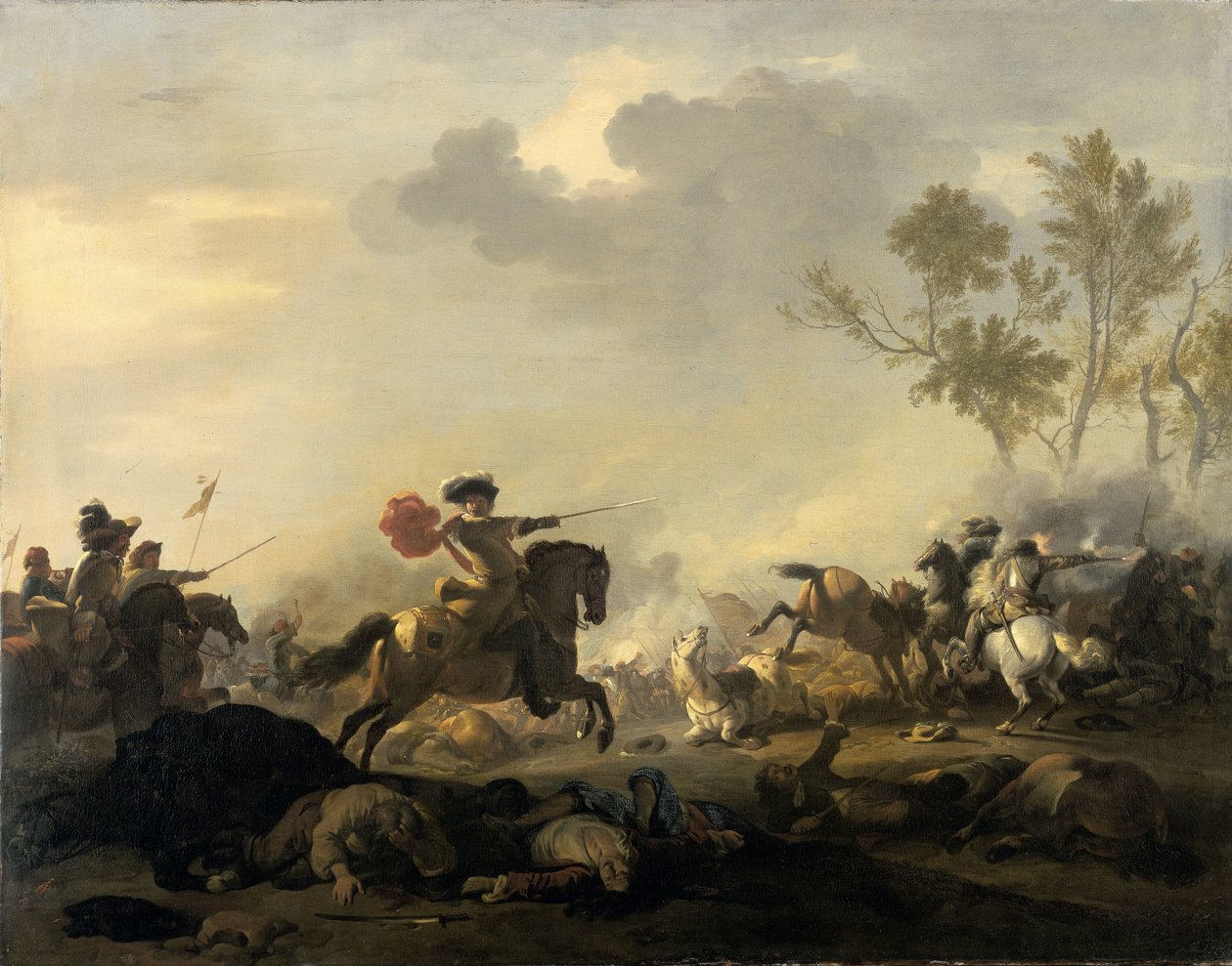 Süvari Saldırısı by Jan van Huchtenburg