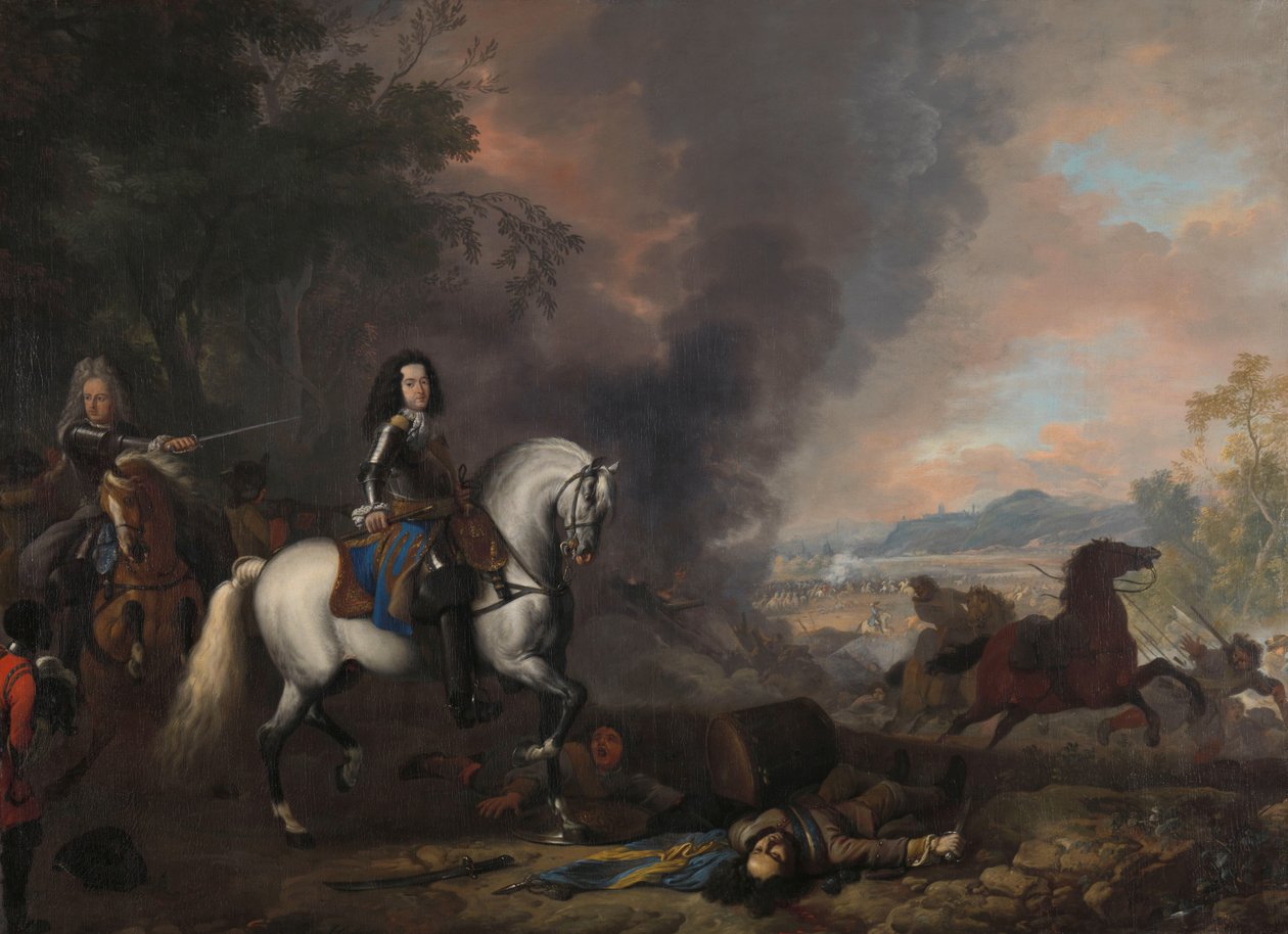Henry Casimir II, Nassau-Dietz Prensi, Bir Savaşta Hendrik Casimir II (1657-96), Nassau-Dietz Prensi, bir Savaşta Komutan olarak by Jan van Huchtenburg
