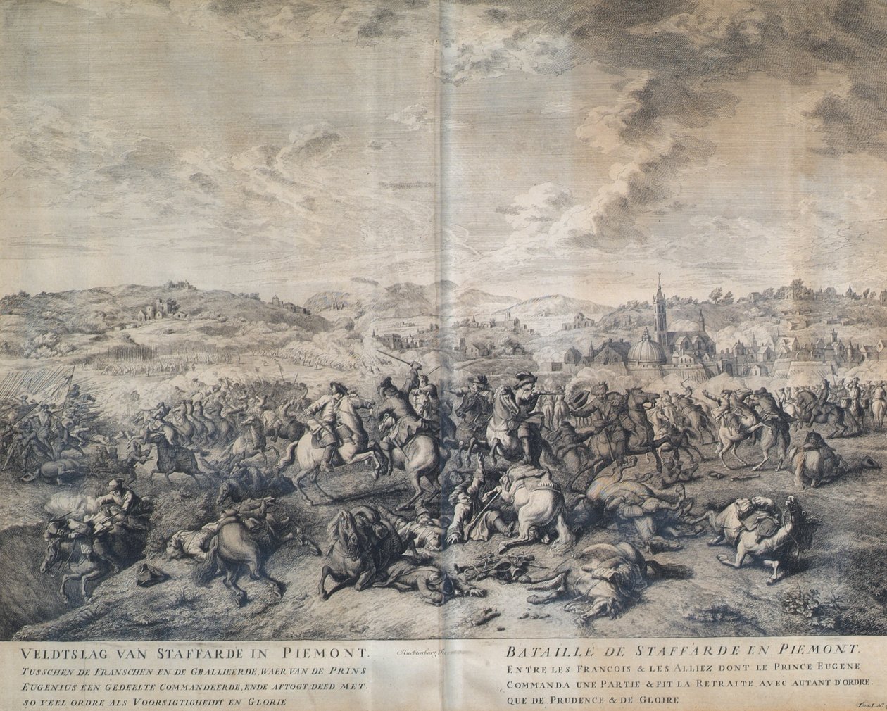 Staffarda Muharebesi, 18 Ağustos 1690 by Jan van Huchtenburgh