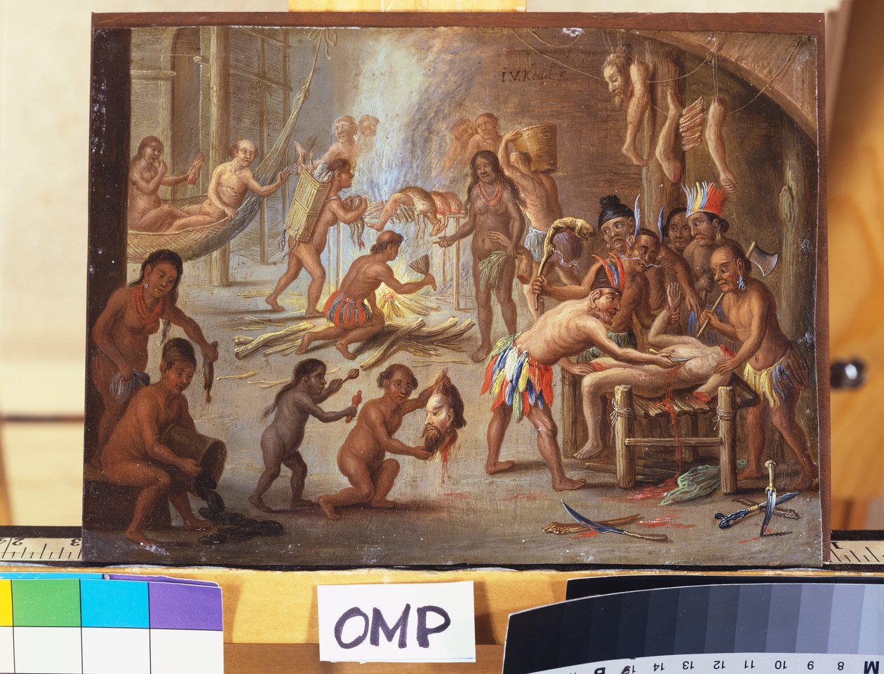 Yamyam olarak Kızılderililer by Jan van Kessel