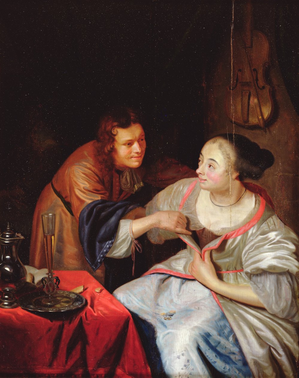 cesur sahne by Jan van Mieris