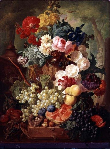 Güller, İris ve Gelincik by Jan van Os