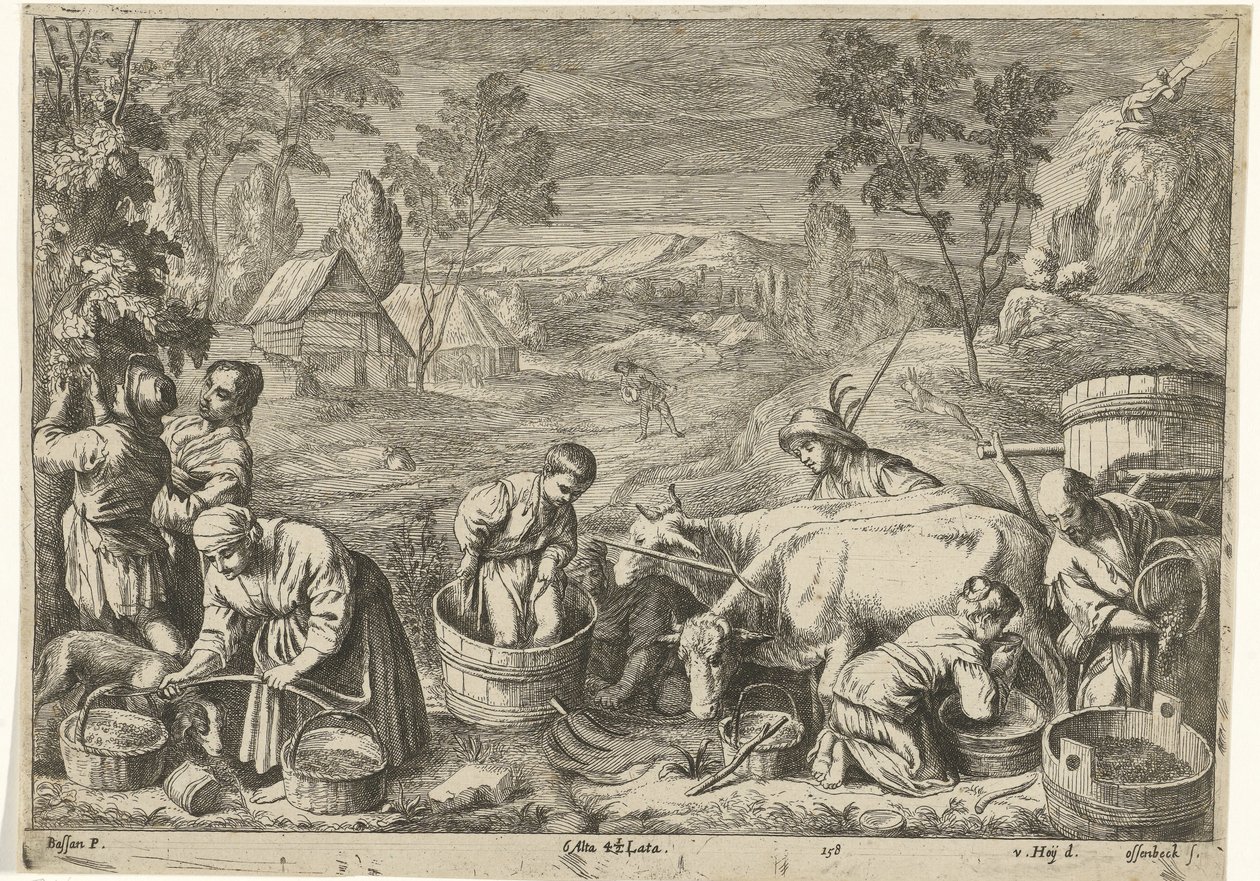 Sonbahar mevsimi Dört Mevsim (dizi adı) by Jan van Ossenbeeck