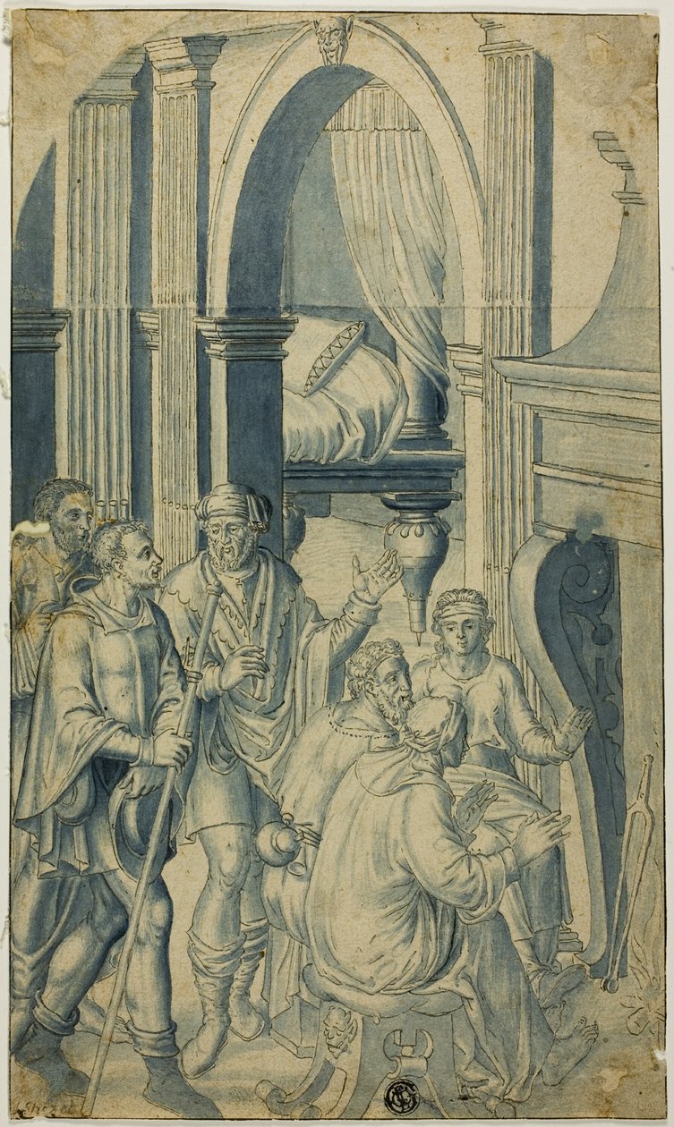 Ev Sahibinin Mucizesi by Jan van Scorel