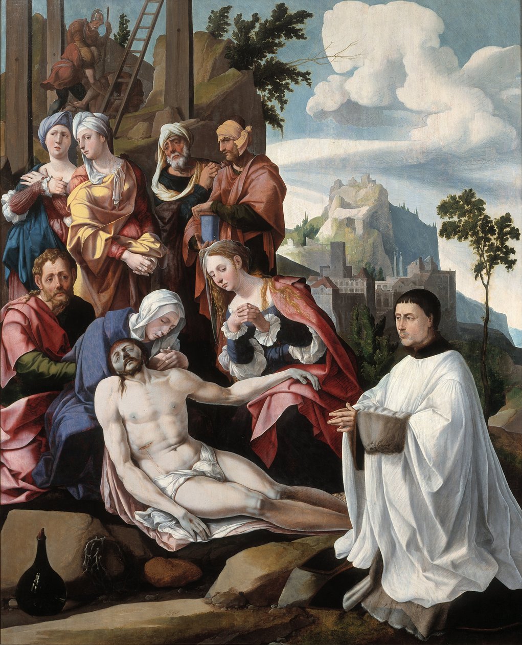 Bağışçılı İsa Üzerine Ağıt, c.1535 by Jan van Scorel