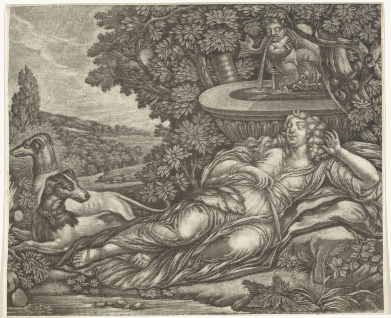 uyuyan Diana by Jan van Somer (possibly)