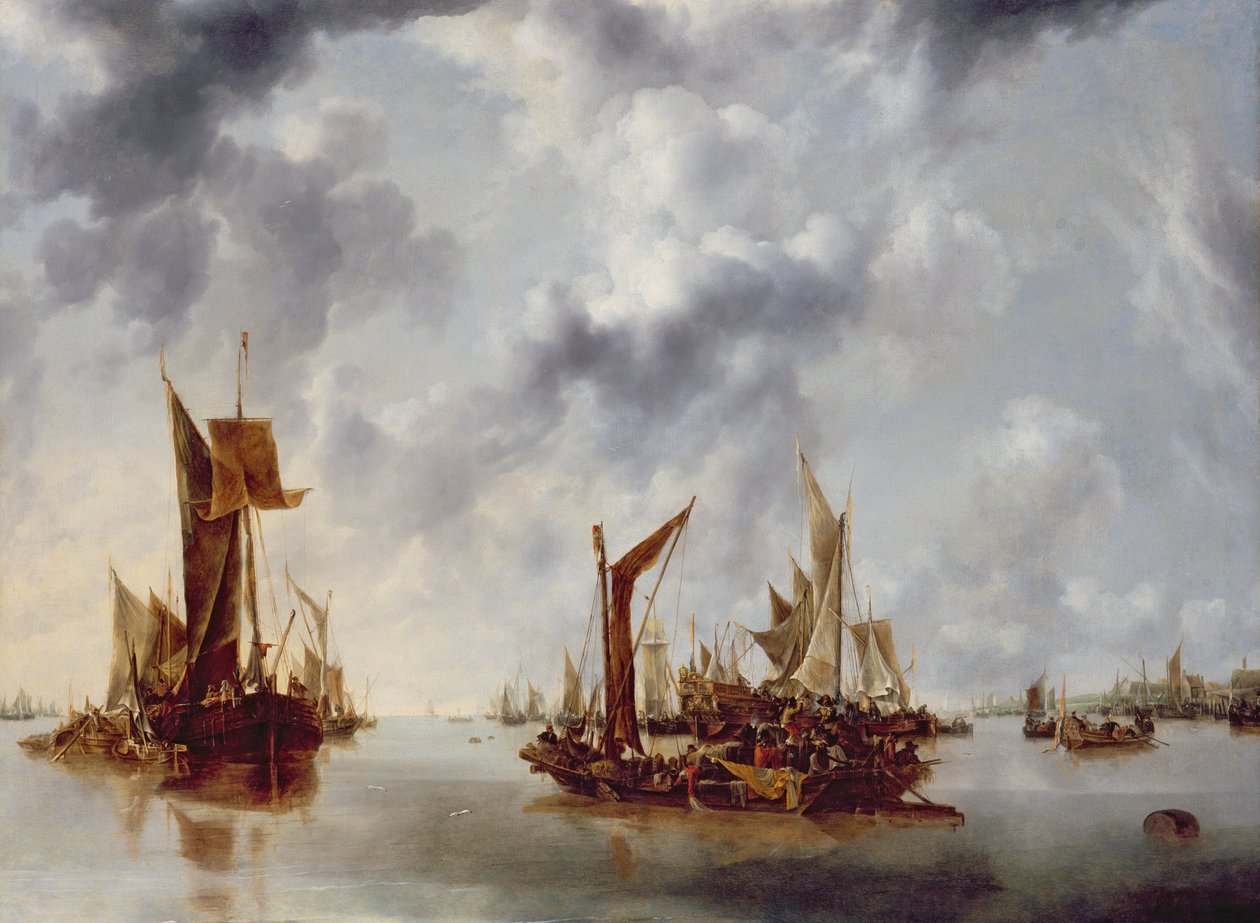  by Jan van de Capelle or Cappelle