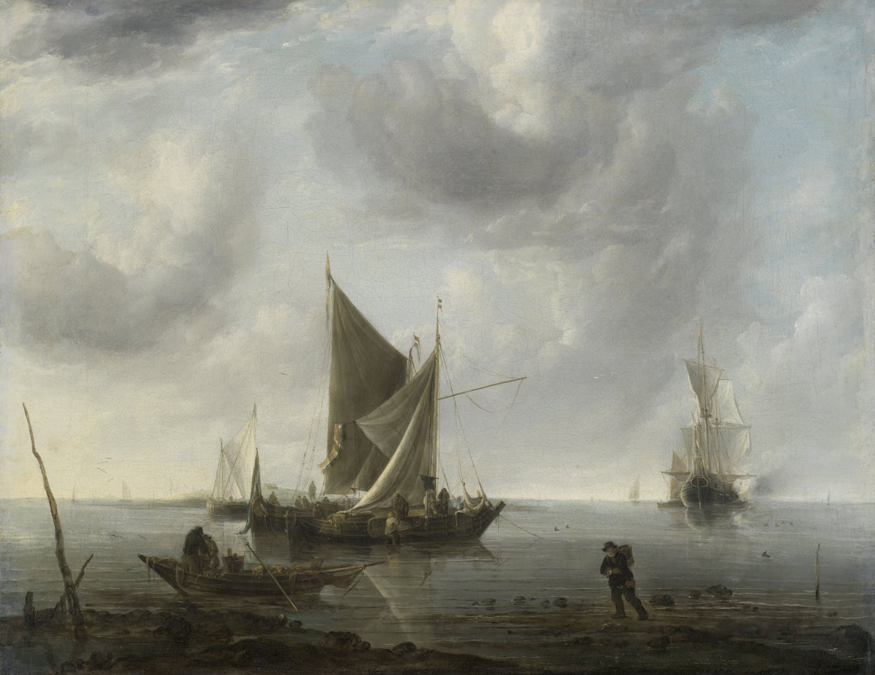  by Jan van de Capelle or Cappelle