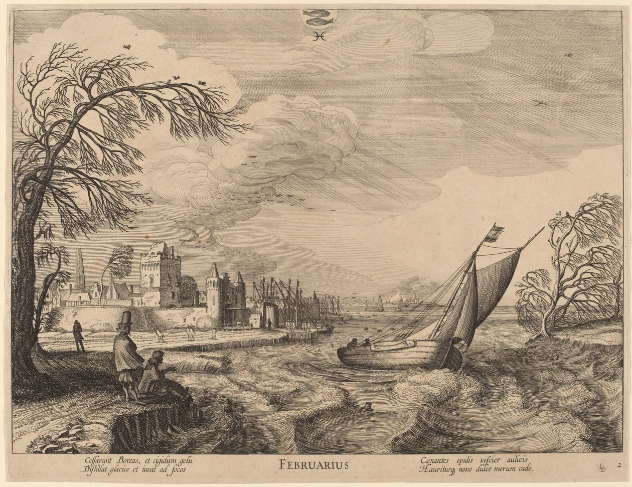Şubat by Jan van de Velde II