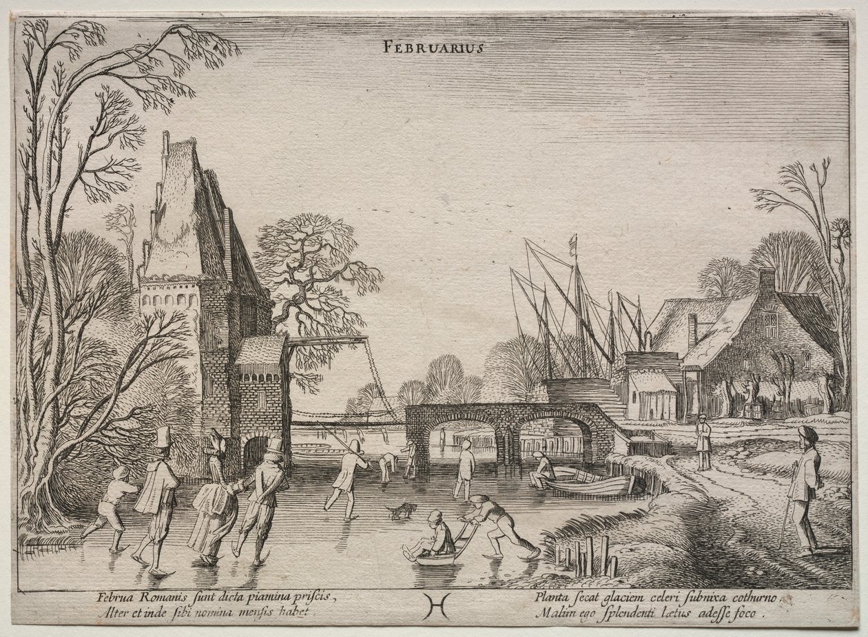 On İki Ay: Şubat by Jan van de Velde II