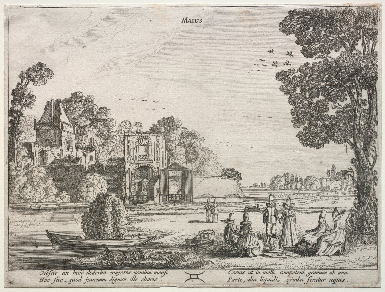 On İki Ay: Mayıs by Jan van de Velde II