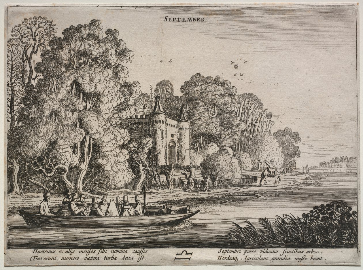 On İki Ay: Eylül by Jan van de Velde II