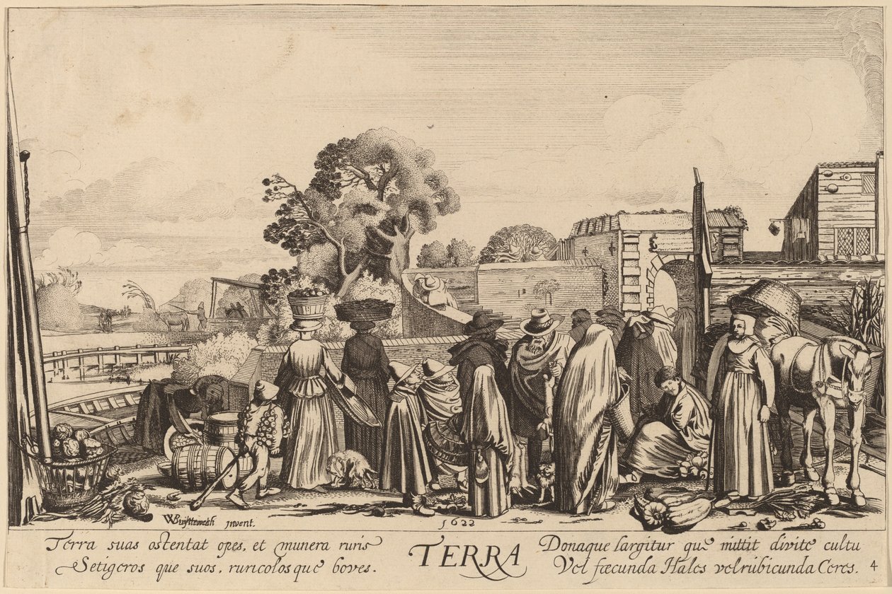 Toprak by Jan van de Velde II after Willem Buytewech