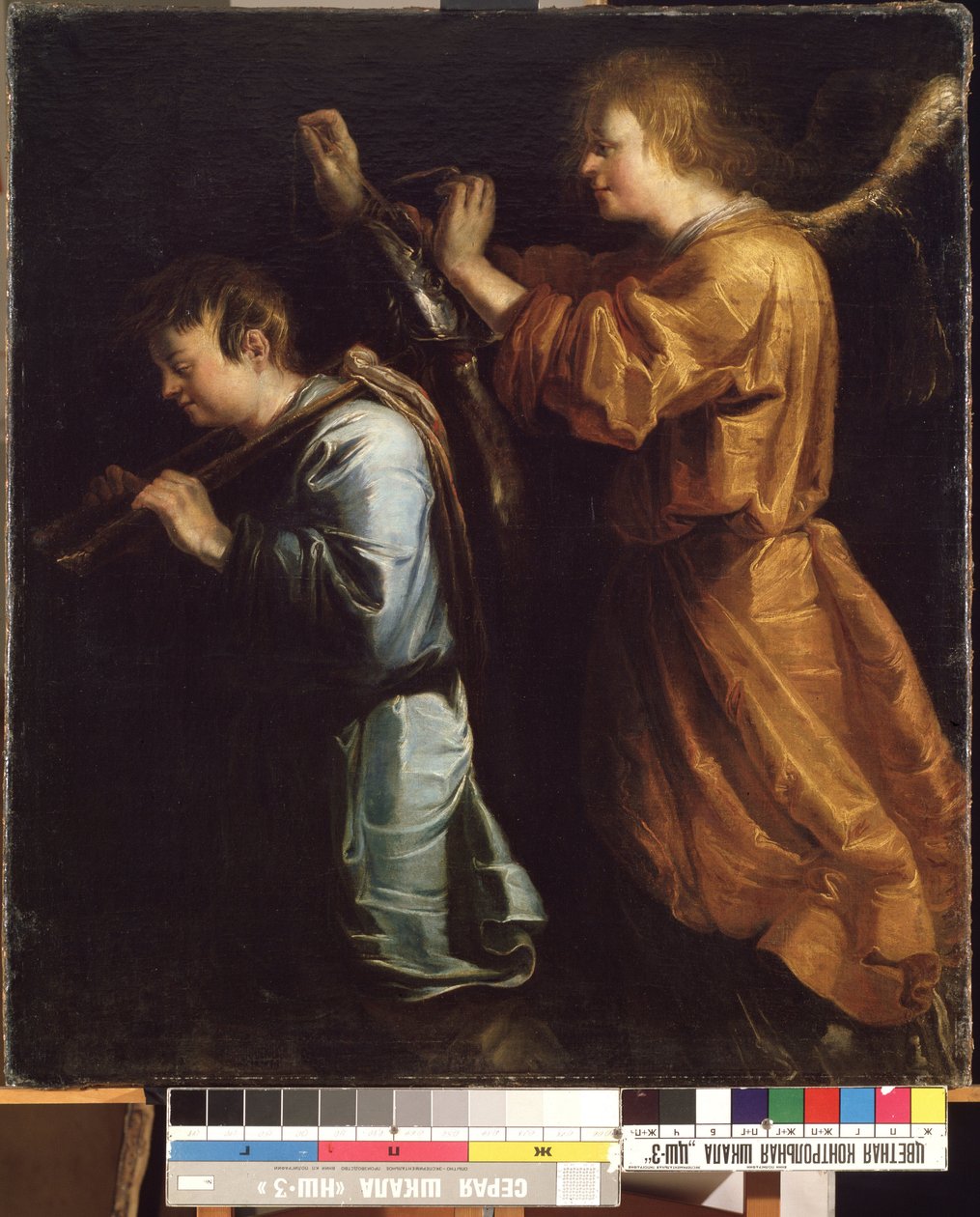 Tobias ve melek (Tobias ve melek). Jan van de Venne