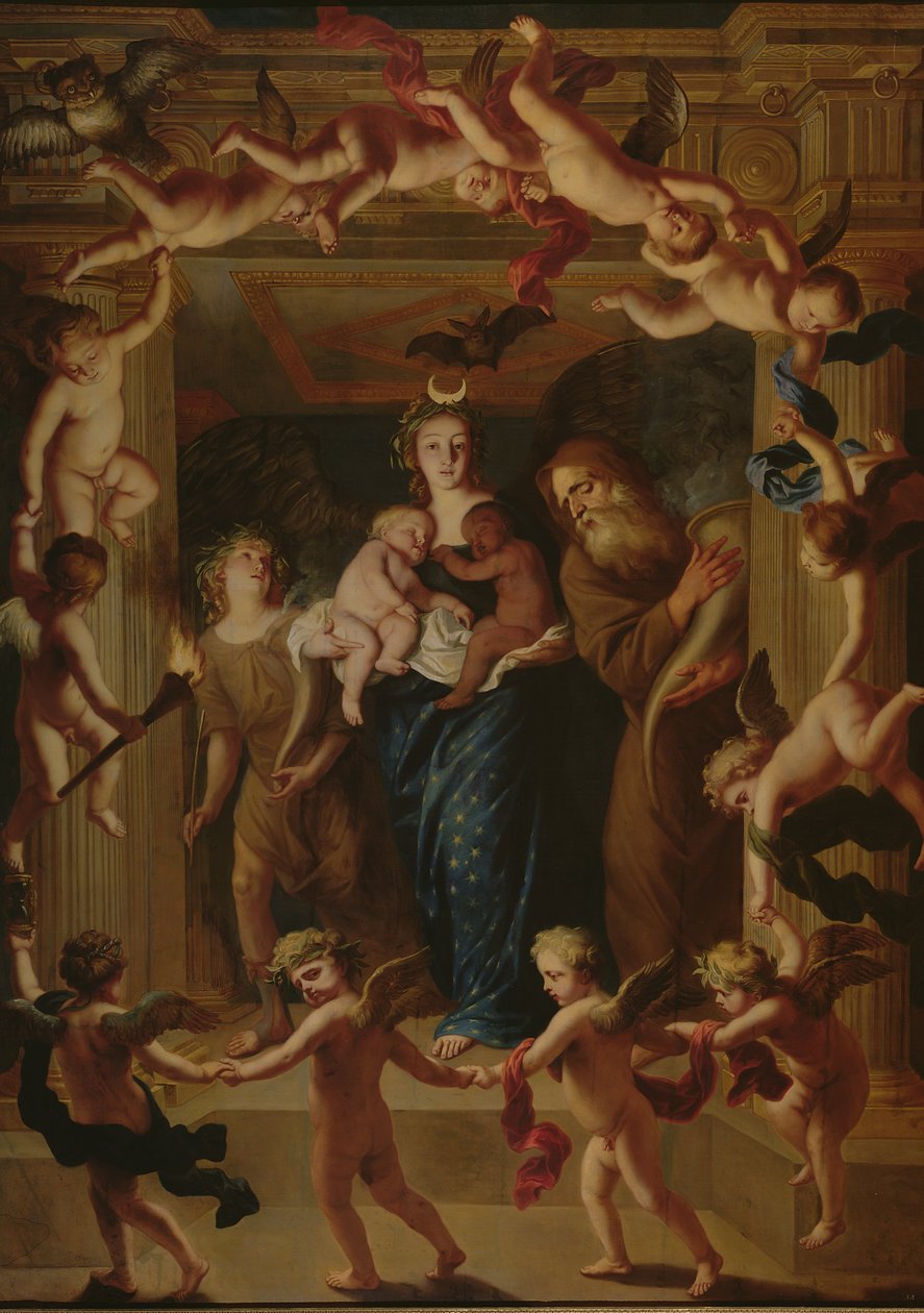 Gecenin Alegorisi by Jan van den Hoecke