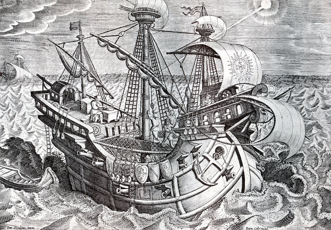  by Jan van der (1523 1605) Straet